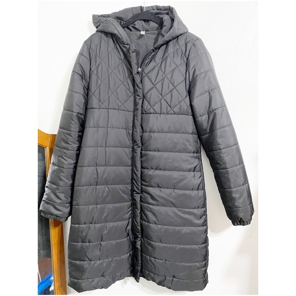Fabletics Luca Long Puffer Jacket - Picture 3 of 9